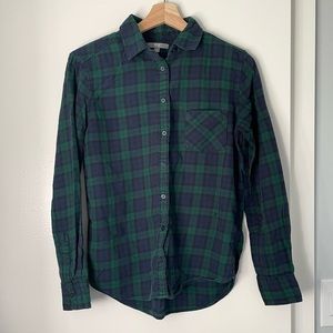 Uniqlo Fitted Plaid Shirt (S)